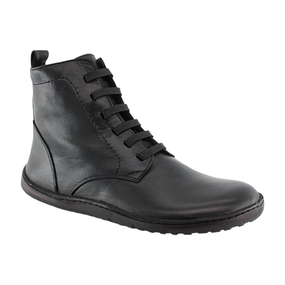 Botines Vivant Barefootc 2753 cordones Negro
