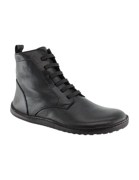 Botines Vivant Barefootc 2753 cordones Negro