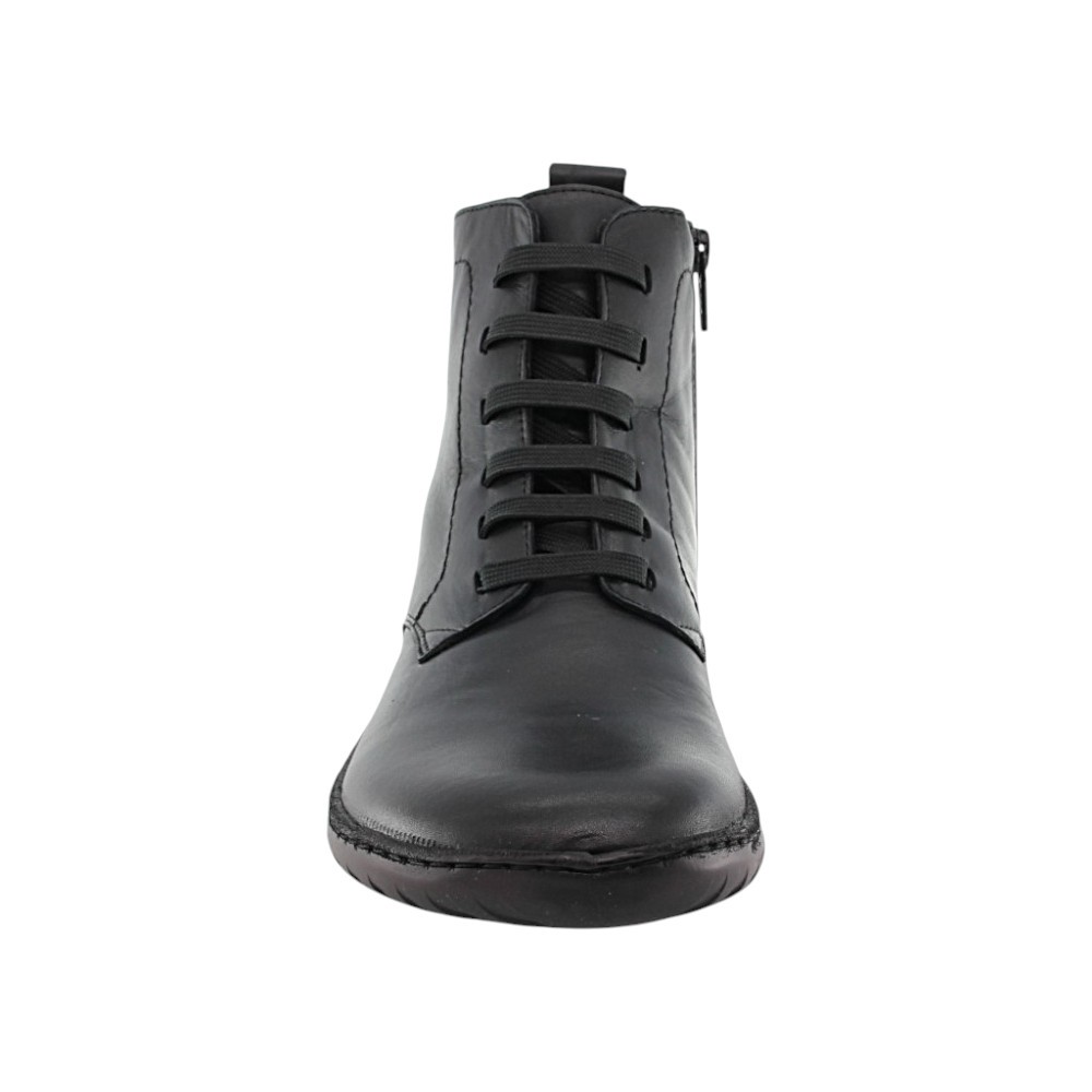 Botines Vivant Barefootc 2753 cordones Negro
