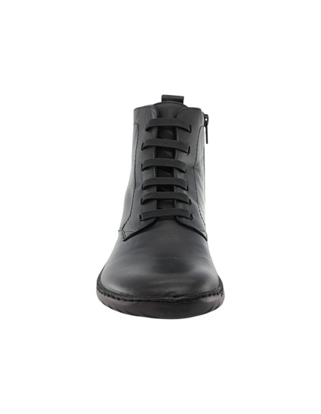 Botines Vivant Barefootc 2753 cordones Negro