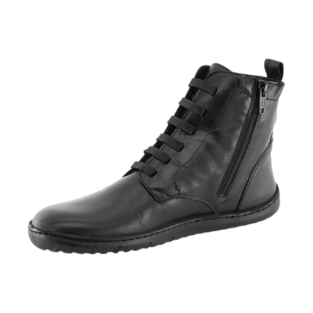 Botines Vivant Barefootc 2753 cordones Negro