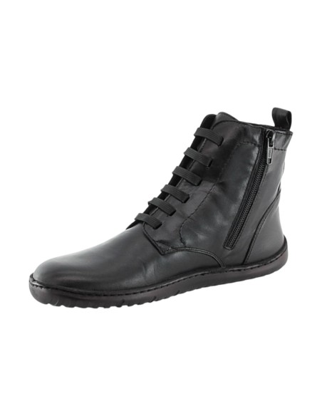 Botines Vivant Barefootc 2753 cordones Negro
