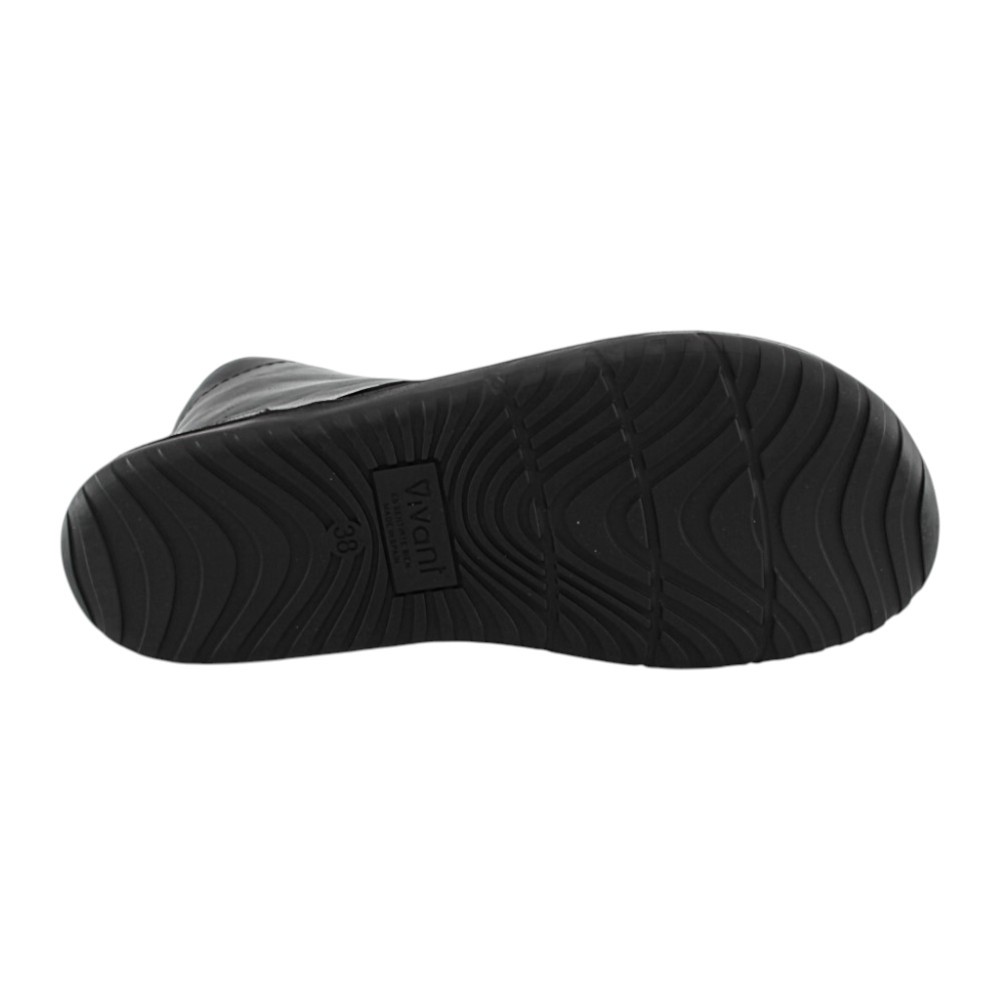 Botines Vivant Barefootc 2753 cordones Negro
