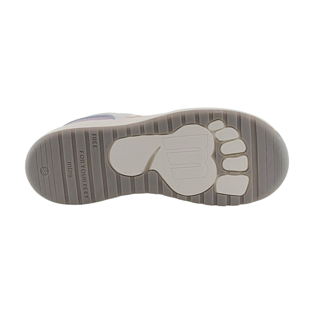 Zapatillas barefoot Mustang Free 60857 Blanco-Violeta