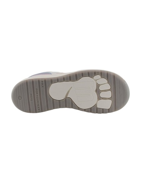 Zapatillas barefoot Mustang Free 60857 Blanco-Violeta