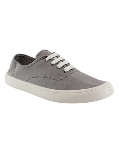 Zapatillas barefoot Victoria Olmo lona Gris