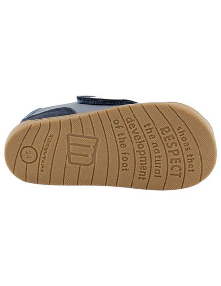 Zapatillas barefoot Mustang Free Azul