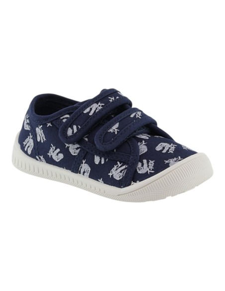 Zapatillas de lona barefoot Chicco Cioco Azul