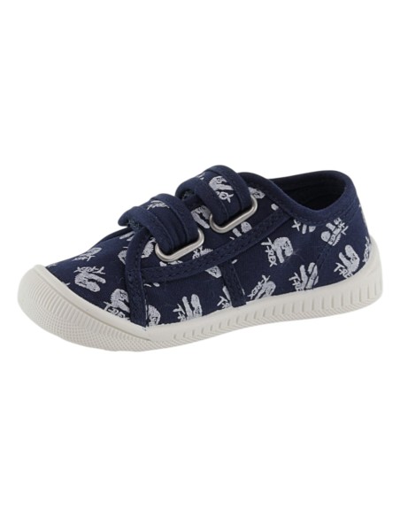 Zapatillas de lona barefoot Chicco Cioco Azul