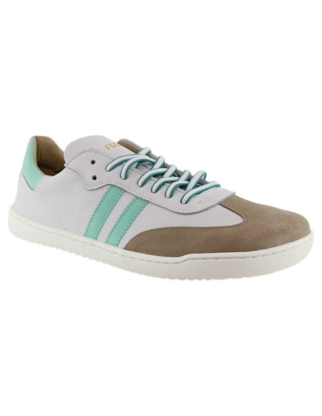 Zapatillas barefoot Flexi Nens 9028-X XL Blanco-Verde