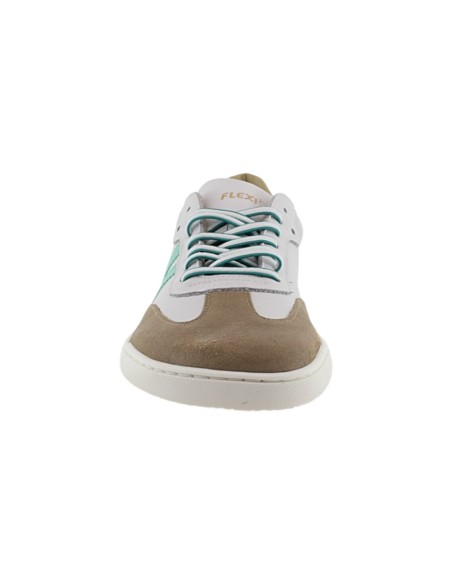 Zapatillas barefoot Flexi Nens 9028-X XL Blanco-Verde