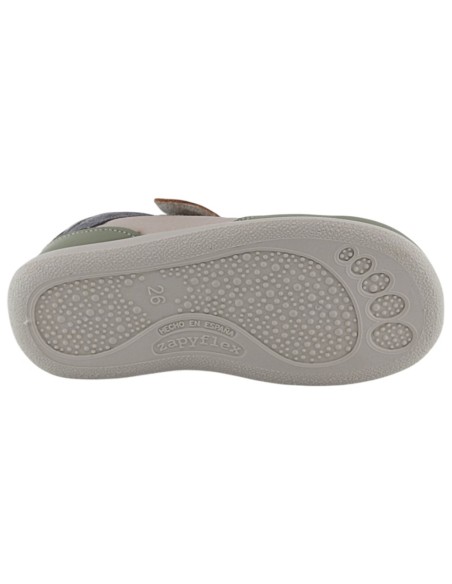 Zapatillas barefoot Zapyflex Multi Verde