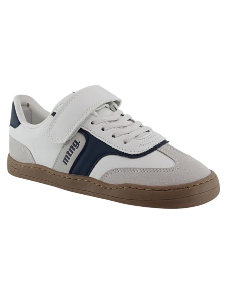 Zapatillas barefoot Mustang Free Blanco-Marino