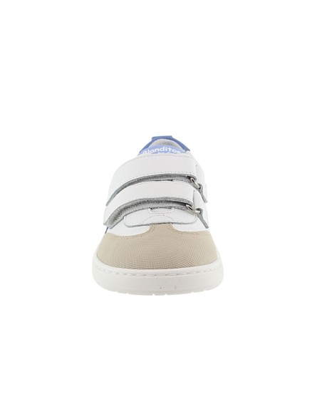 Zapatillas barefoot Blanditos Marea Blanco-Jeans