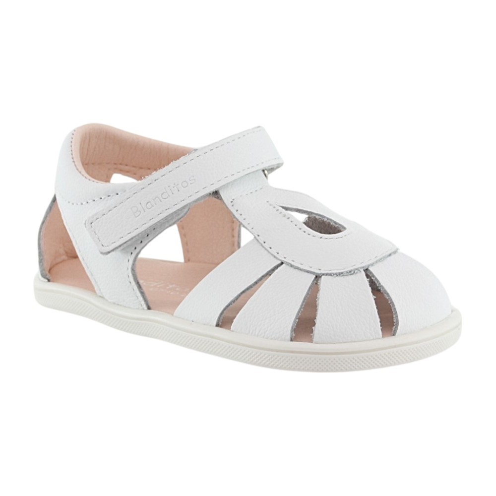 Sandalia respetuosa Blanditos India Blanco
