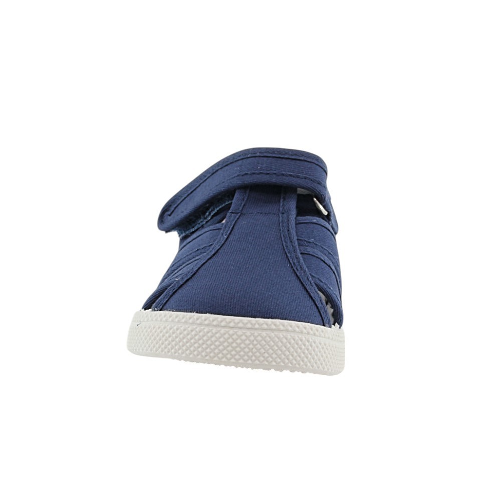 Sandalias de lona respetuosas Blanditos Mango Azul