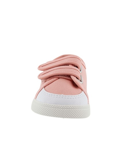 Zapatillas barefoot de lona Blanditos Coco Rosa