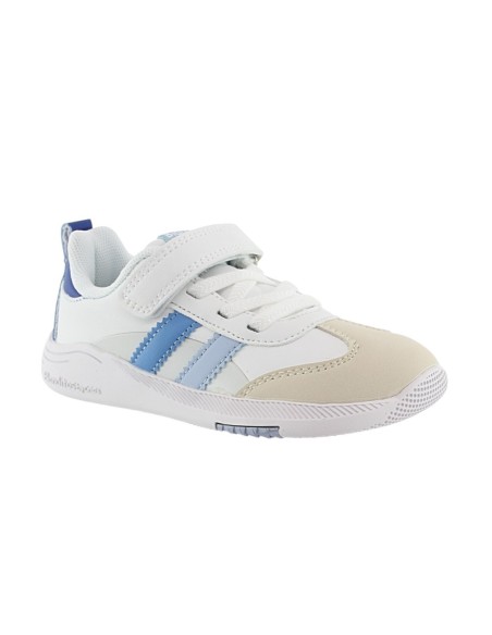 Zapatillas barefoot Blanditos Ares Blanco-Azul