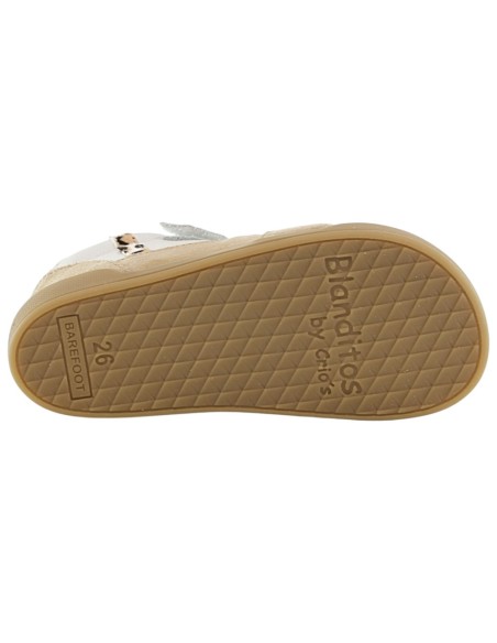 Zapatillas barefoot Blanditos Nepal Blanco-Leopardo