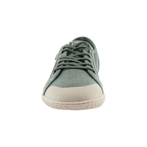 Zapatillas barefoot de lona Mustang Free Verde 2