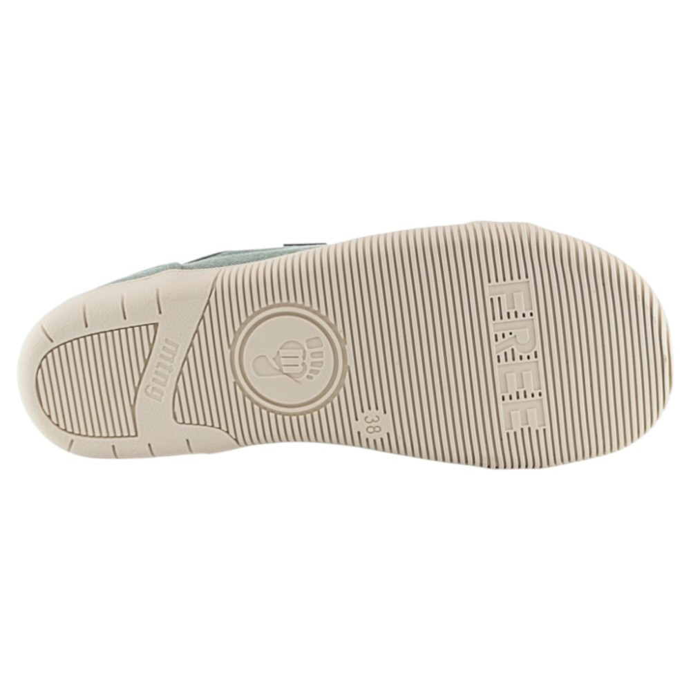 Zapatillas barefoot de lona Mustang Free Verde