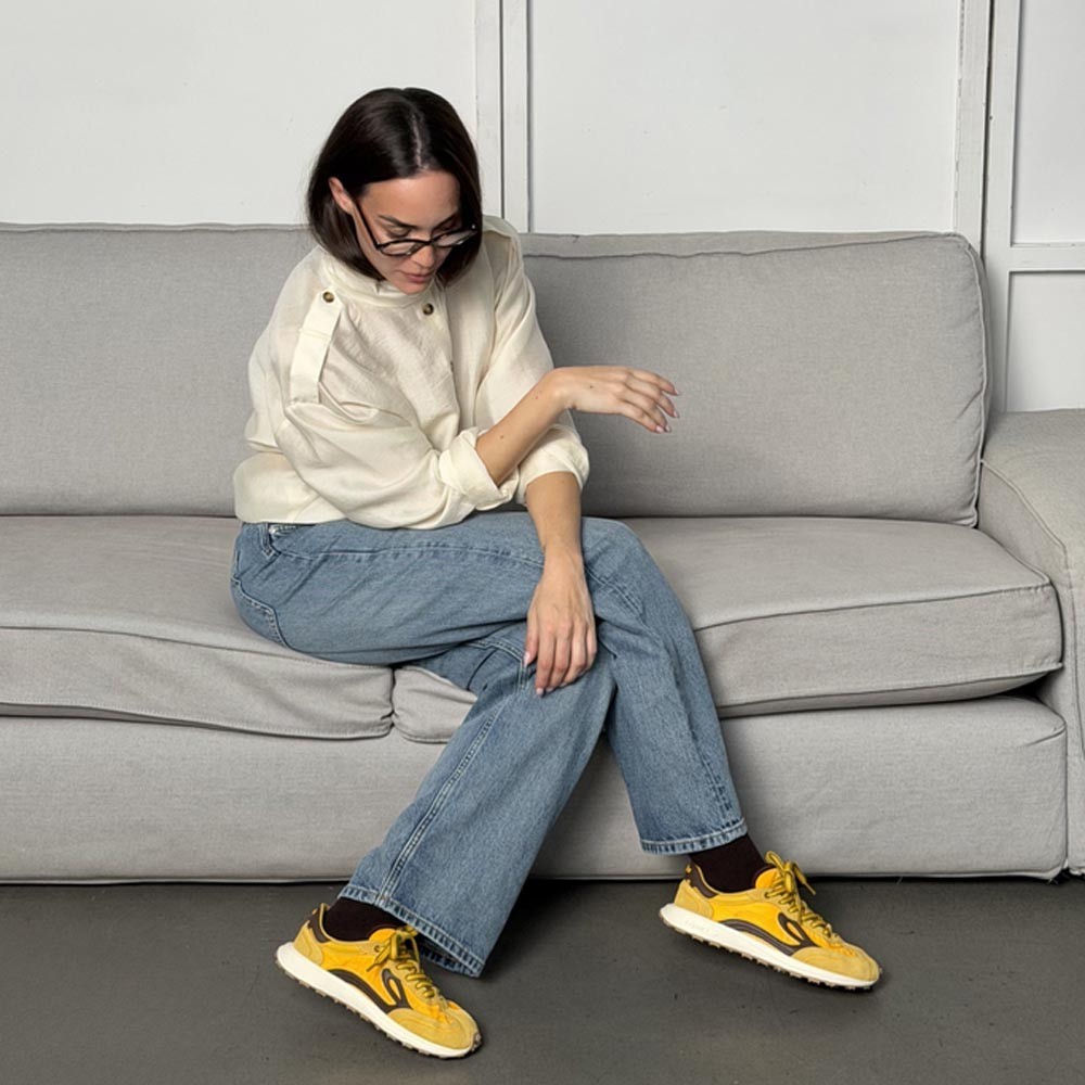 Zapatillas barefoot Lejan Melrose Yellow