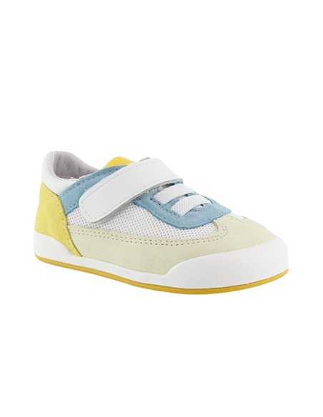 Zapatillas respetuosas Blanditos Modena Amarillo-Multicolor