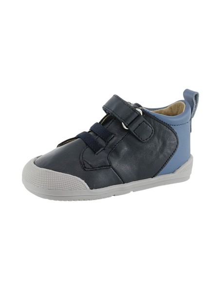 Botines respetuosos Blanditos Enzo Azul