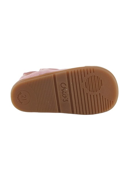 Botines respetuosos Blanditos Copo Rosa