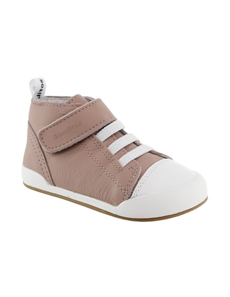Botines barefoot Blanditos Boston Rosa