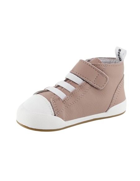 Botines barefoot Blanditos Boston Rosa