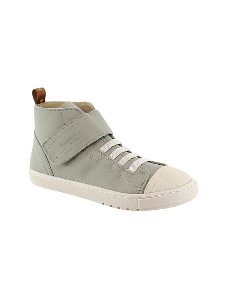 Botines barefoot Blanditos Tokio Verde elástico