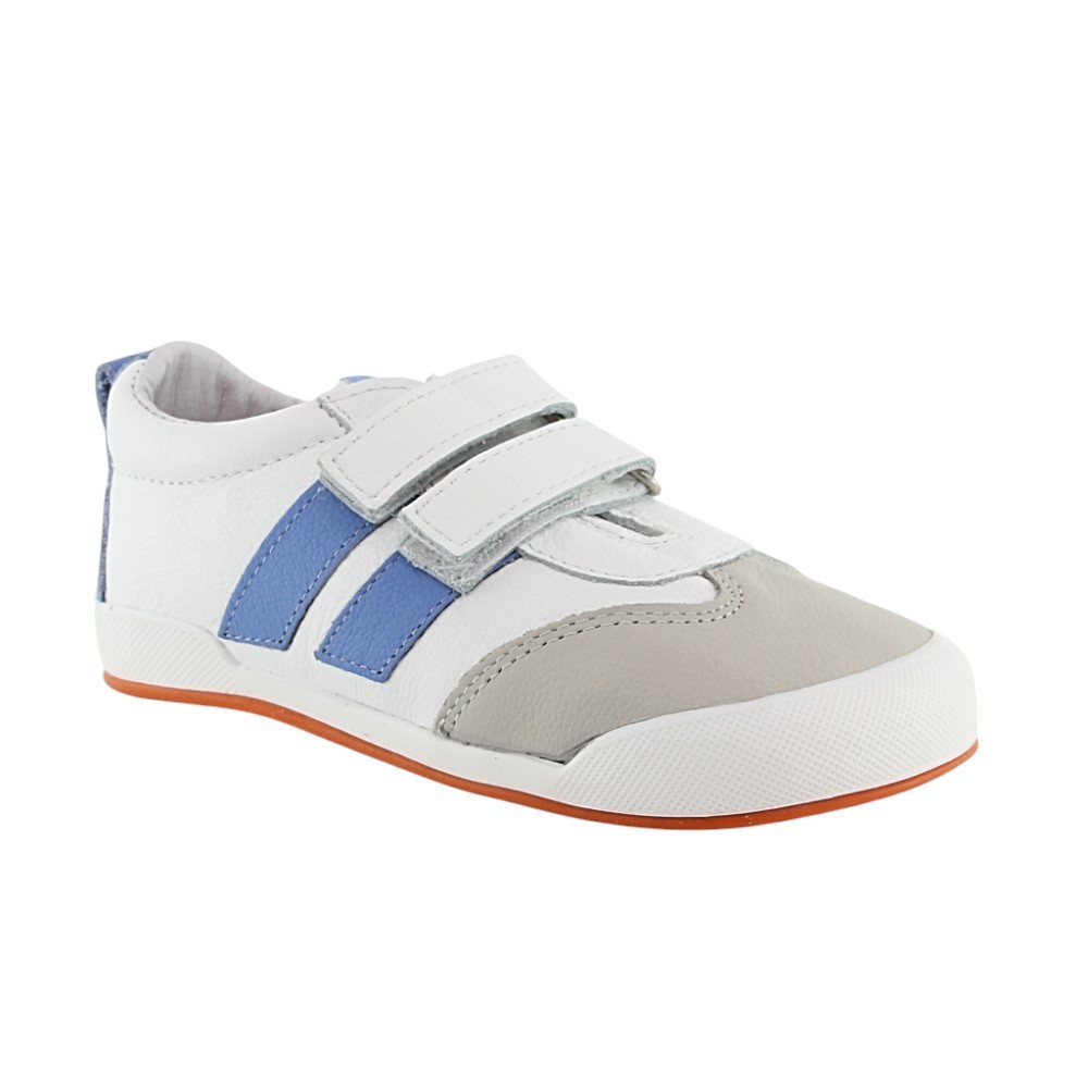 Zapatillas barefoot Blanditos Milan Blanco-Jeans