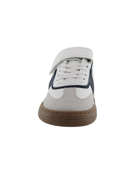 Zapatillas barefoot Mustang Free Blanco-Marino