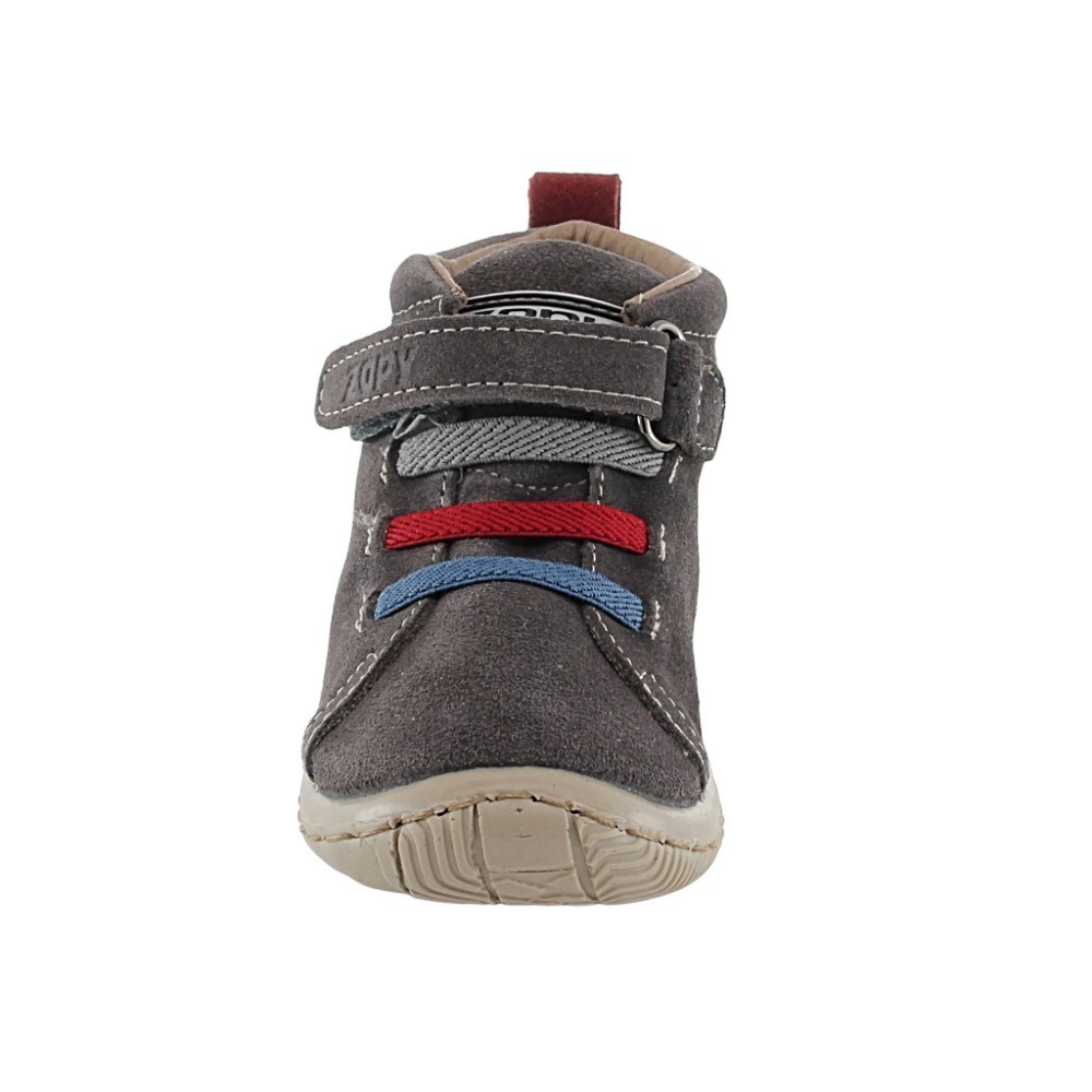 Botines Zapy AF70160 Gris-Rojo