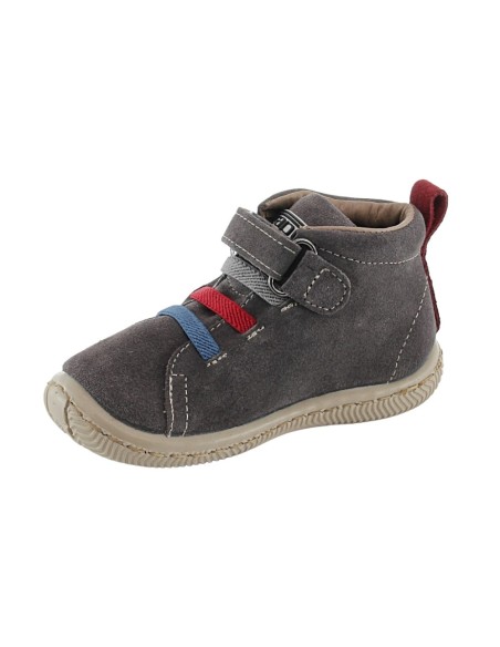 Botines Zapy AF70160 Gris-Rojo