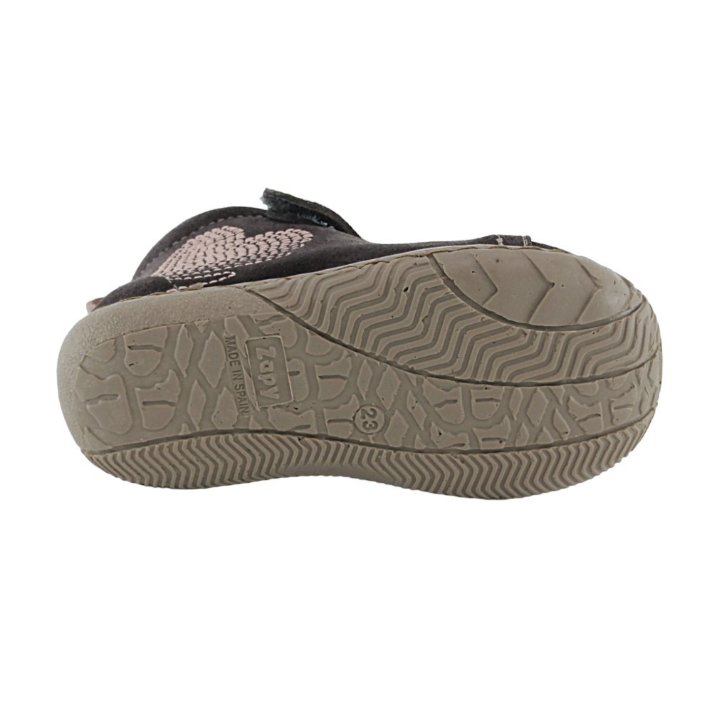 Botines Zapy AF70660 Gris-Rosa