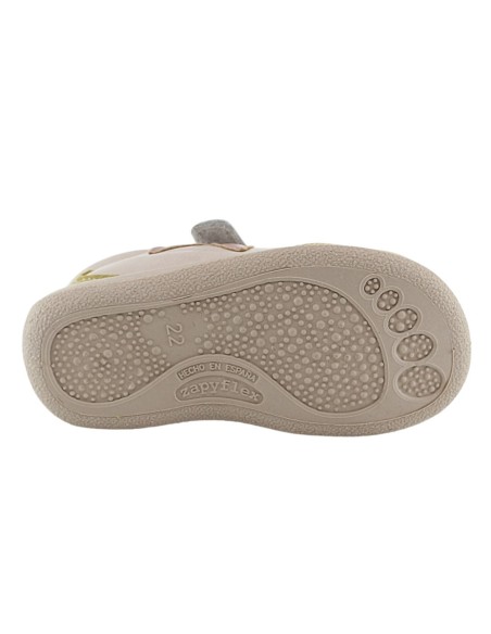 Zapatos respetuosos Zapyflex Jooguin velcro y elástico Multicolor