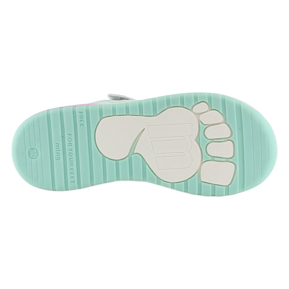 Zapatillas barefoot Mustang 49045 Aguamarina