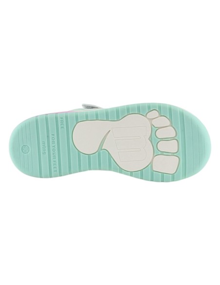 Zapatillas barefoot Mustang 49045 Aguamarina