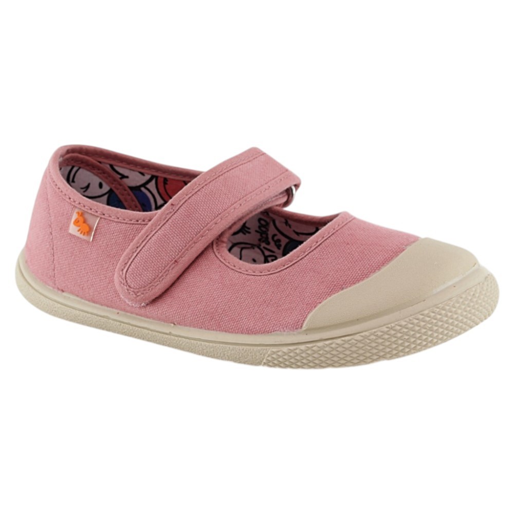 Merceditas de lona barefoot Flexibles Vulladi 8196 Rosa