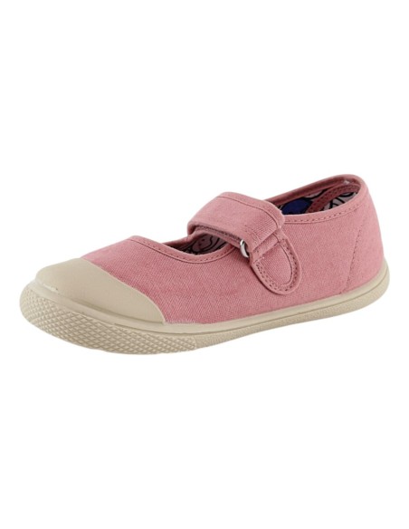 Merceditas de lona barefoot Flexibles Vulladi 8196 Rosa