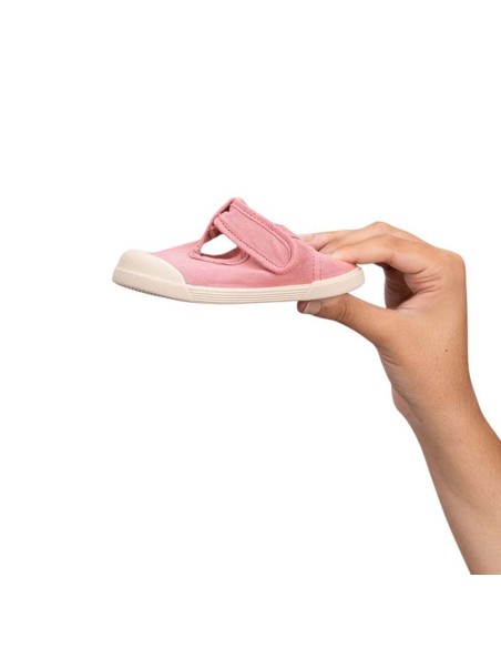 Calzado barefoot de lona Igor Pepito Nuevo Rosa