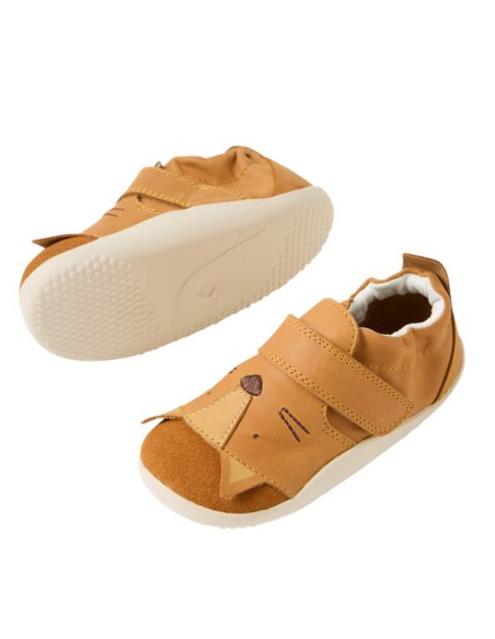 Zapatos respetuosos primeros pasos Bobux Rummage Mostaza