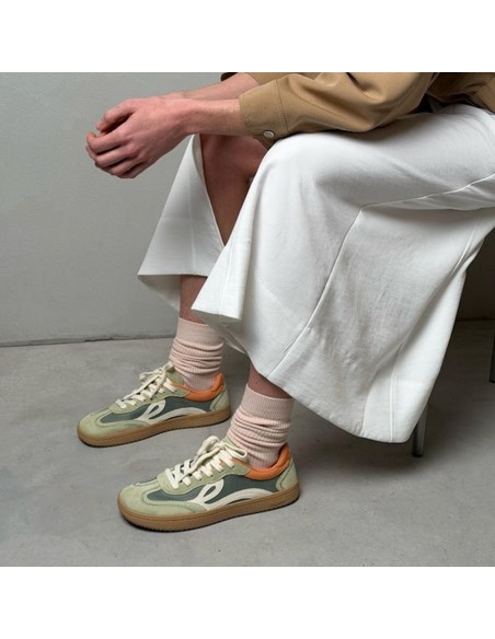 Zapatillas barefoot Lejan One Nylon Matcha