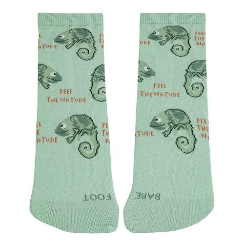 Calcetines barefoot fantasía Camaleón Verde