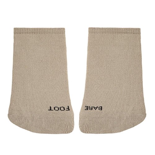 Calcetines barefoot invisibles hombre Talla única Beige