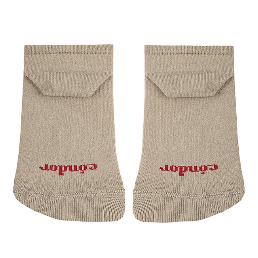 Calcetines barefoot invisibles hombre Talla única Beige