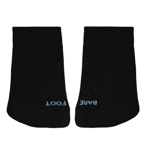 Calcetines barefoot invisibles hombre Talla única Negro