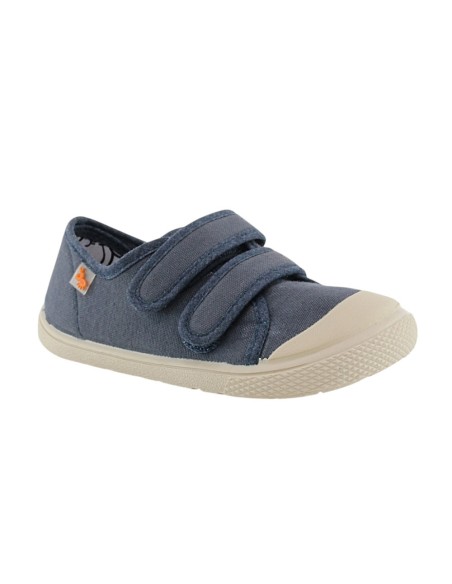 Calzado barefoot de lona Flexibles 8195 Jeans